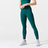 Women's high-waisted shaping fitness cardio leggings - green