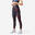 Legging taille haute Fitness Cardio Femme Imprimé