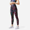 Women's High-Waisted Fitness Cardio Leggings - Print