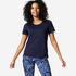 Women Gym Sports T-Shirt - Navy Blue