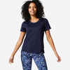 Sport T-Shirt Damen - 120 marineblau