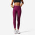 Women Gym Leggings High-Waist - Mottled Purple
