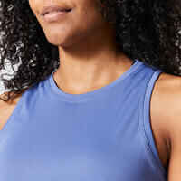 Women's Straight Cut Fitness Cardio Tank Top - Blue