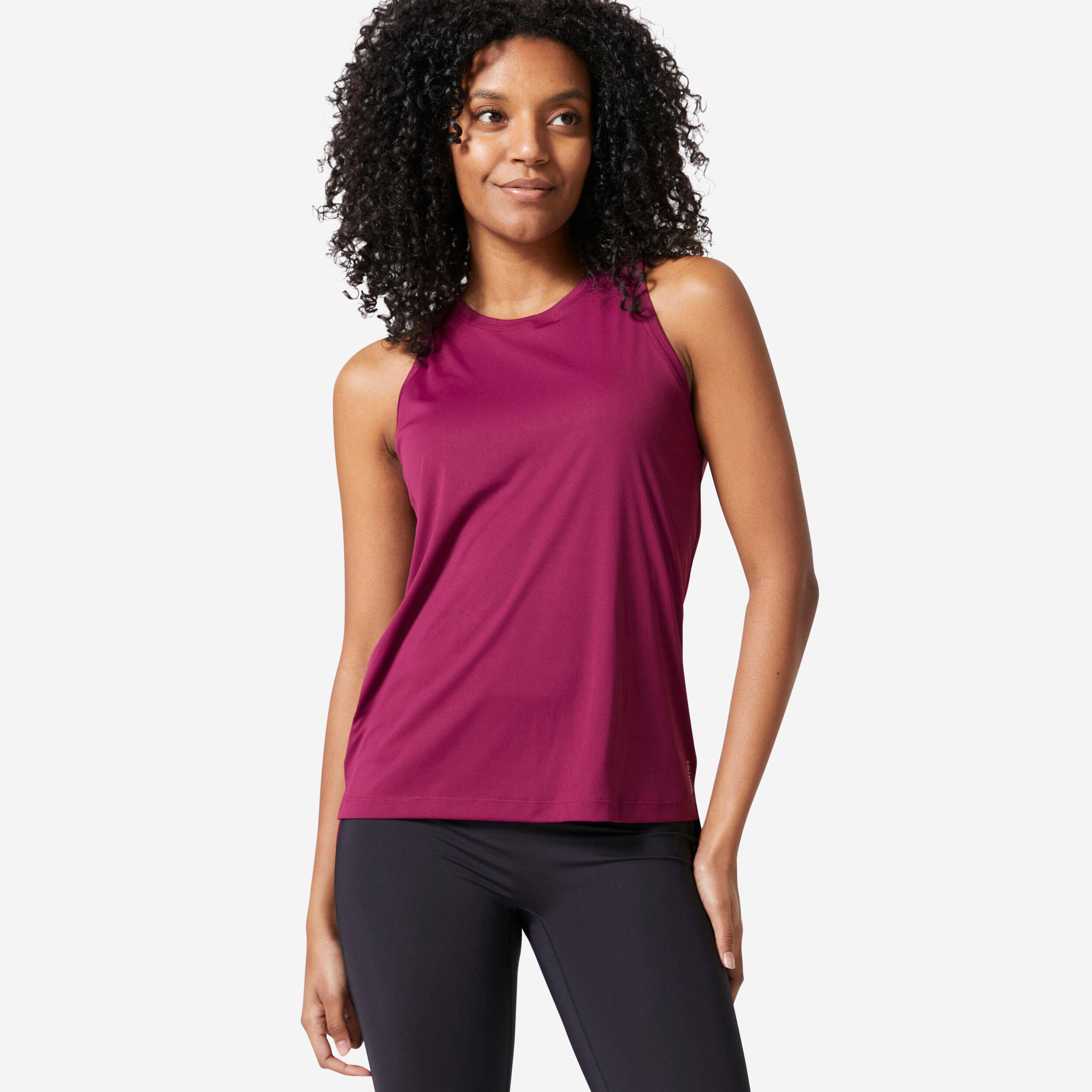 Women Gym Tank Top - Beet Purple