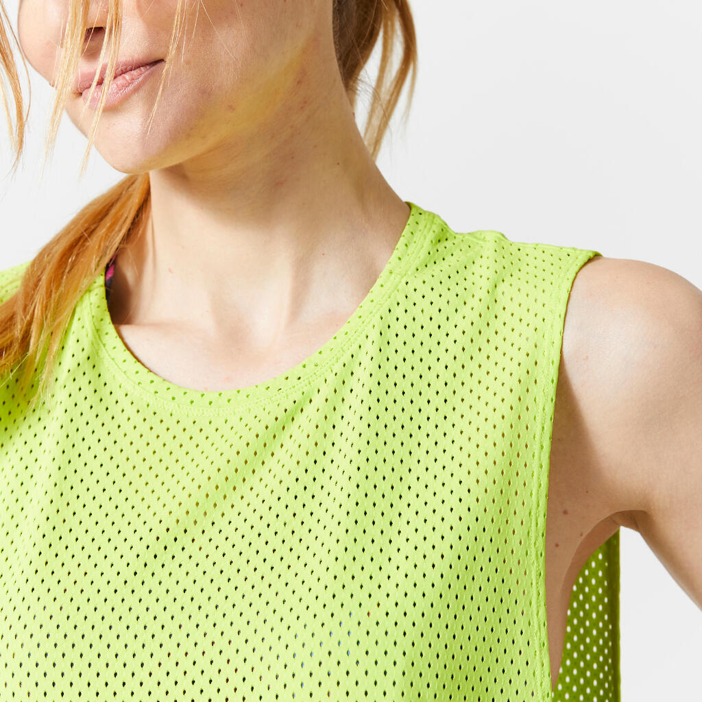 Women's Loose Fitness Dance Tank Top - Mint Green