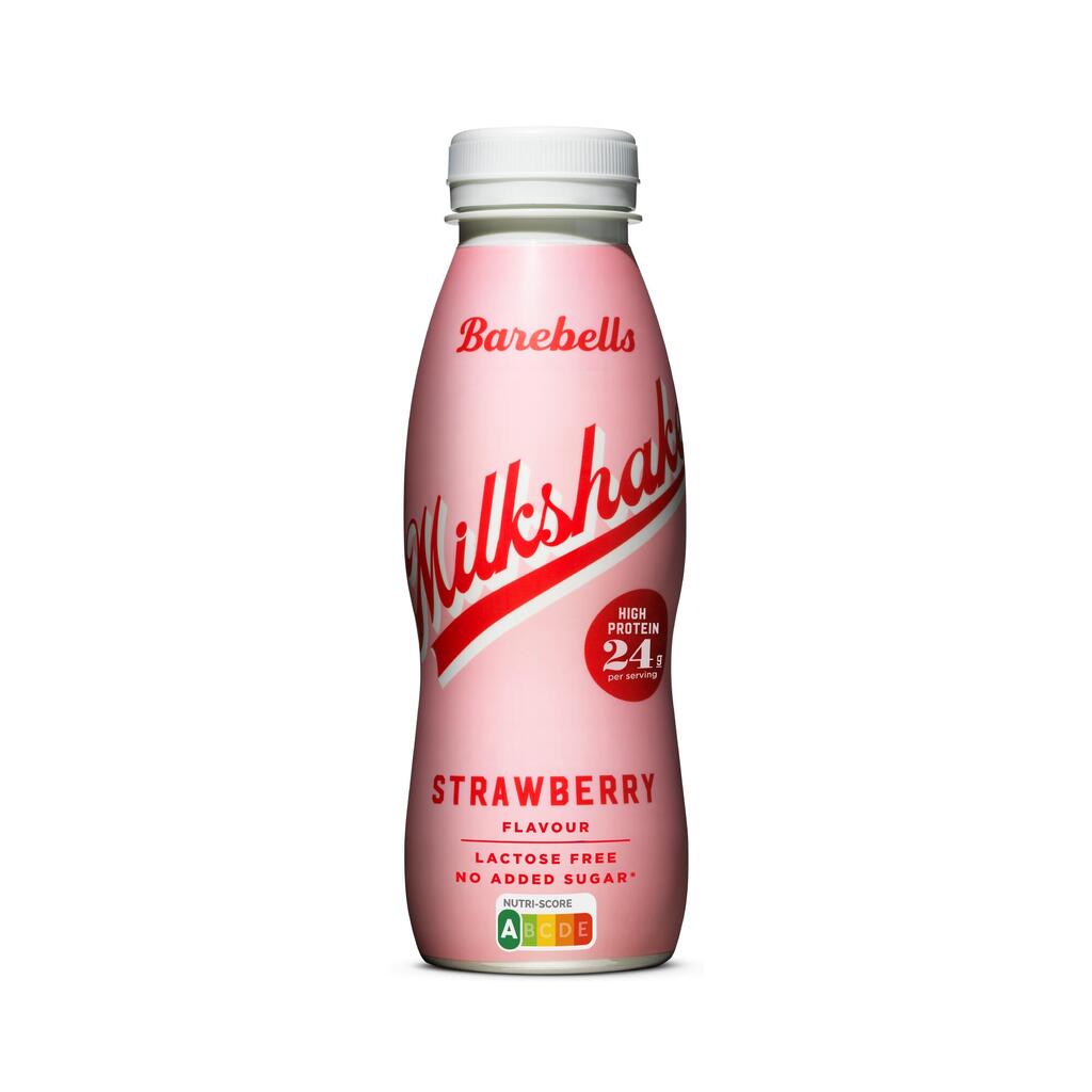 Strawberry Barebells Milkshake