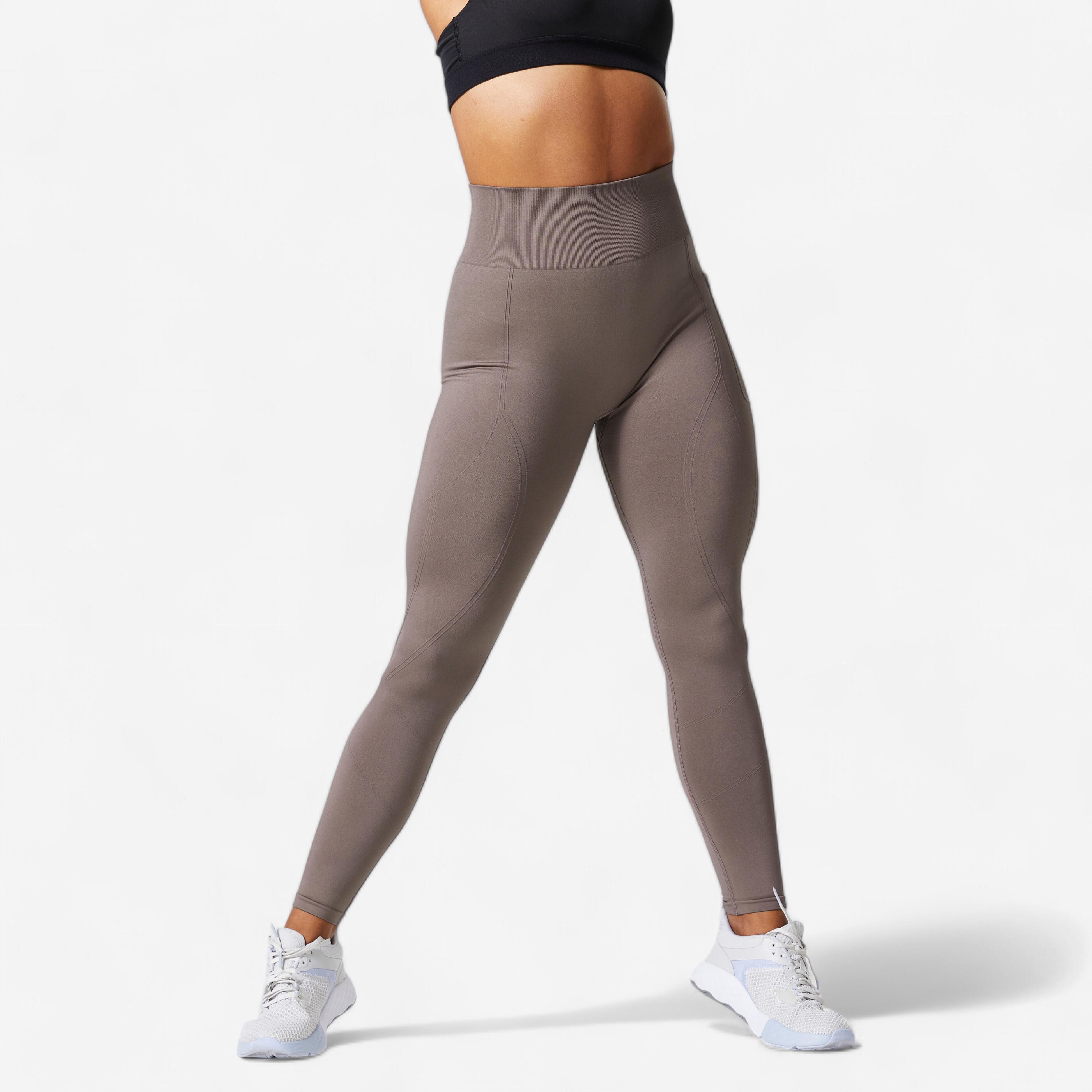 Legging Seamless Effet Push Up Femme DOMYOS Decathlon