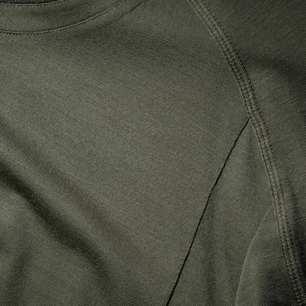 Vīriešu merīnvilnas T krekls ar garām piedurknēm “MT500”