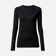T-shirt 100% laine mérinos manche longue - MT500 - Femme