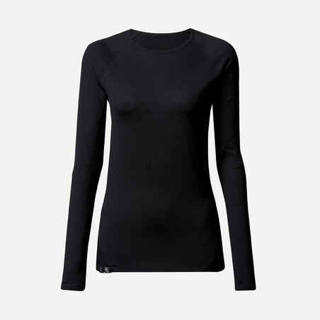 Women’s Long-sleeve 100% Merino Wool T-shirt - MT500