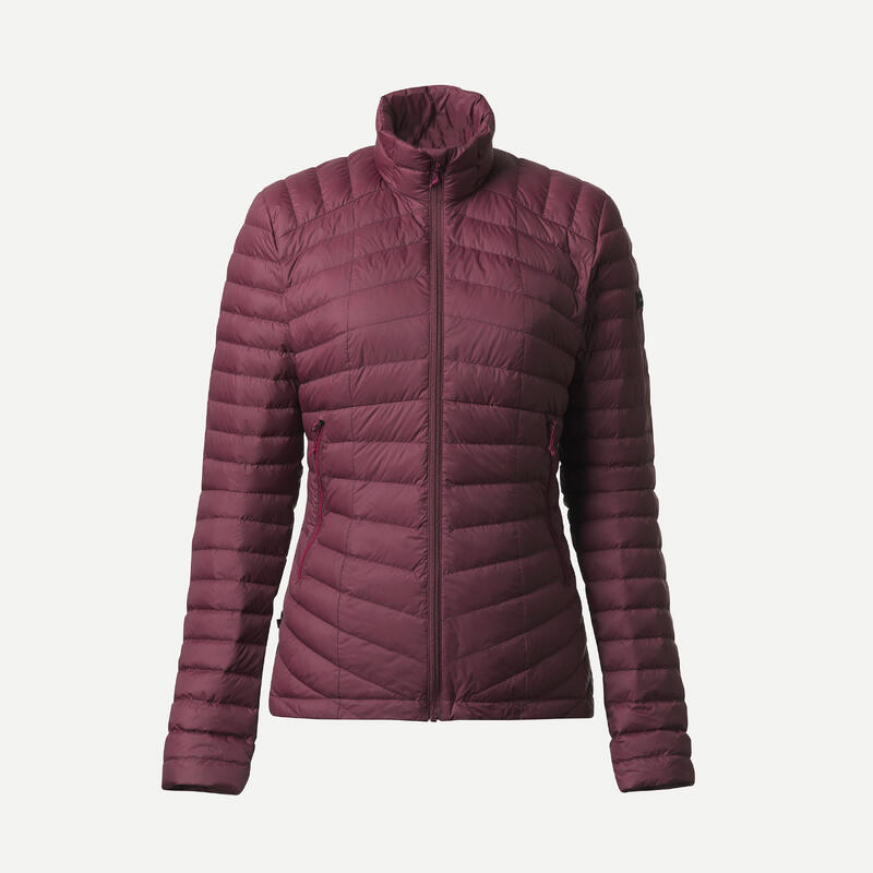 Piumino trekking donna MT100 PIUMA | -5°C | bianco