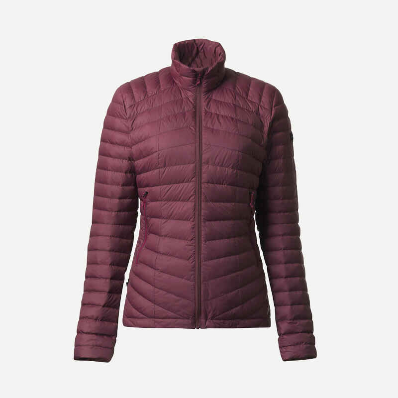 Women’s mountain trekking down jacket - MT100 -5°C