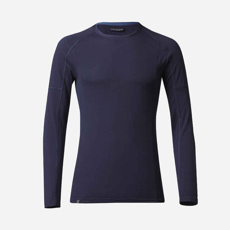 Ανδρικό μακρυμάνικο T-shirt από μαλλί Merino MT500 - Decathlon