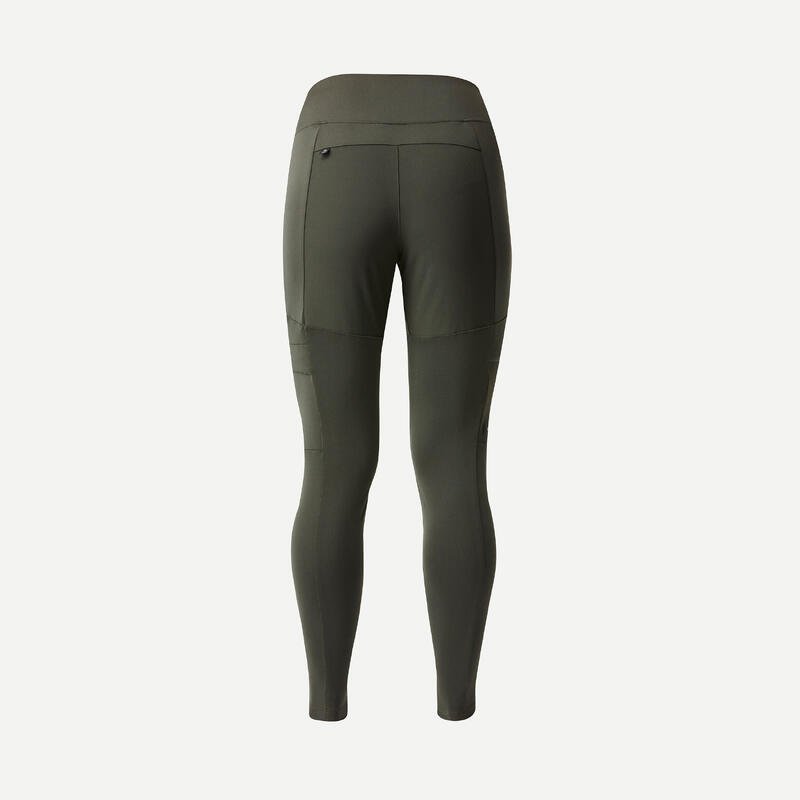 Stevige dames legging voor trekking en backpacken Travel 500