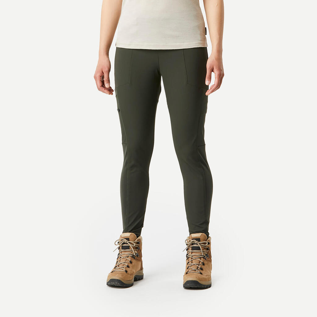 Leggings Damen robust Backpacking - Travel 500 