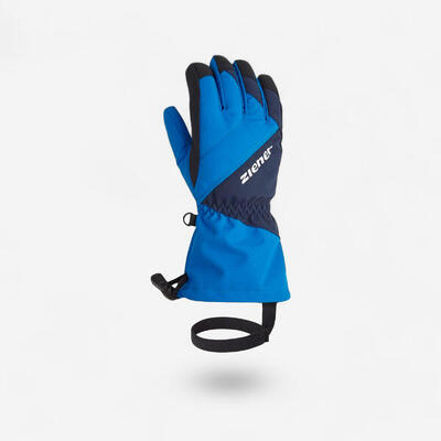Guanti sci Bambino Ziener 1209 ZIENER AQUASHIELD® blu