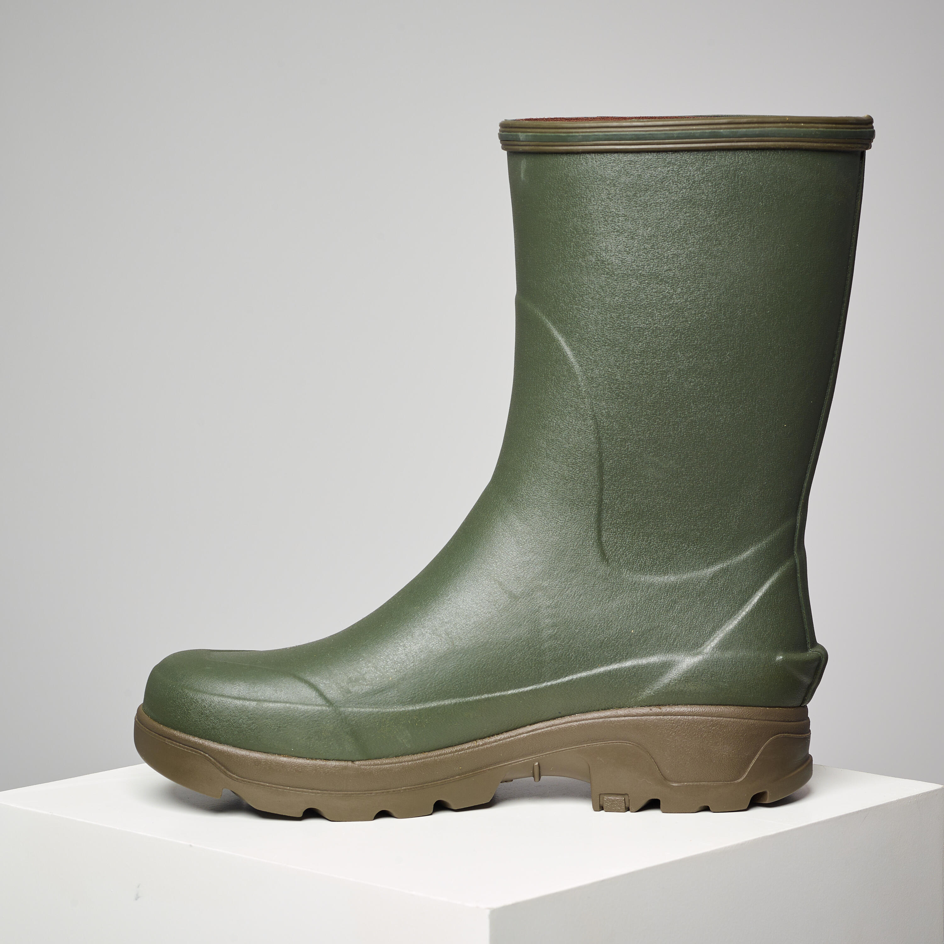 Warm neoprene rubber boots 300 5/5