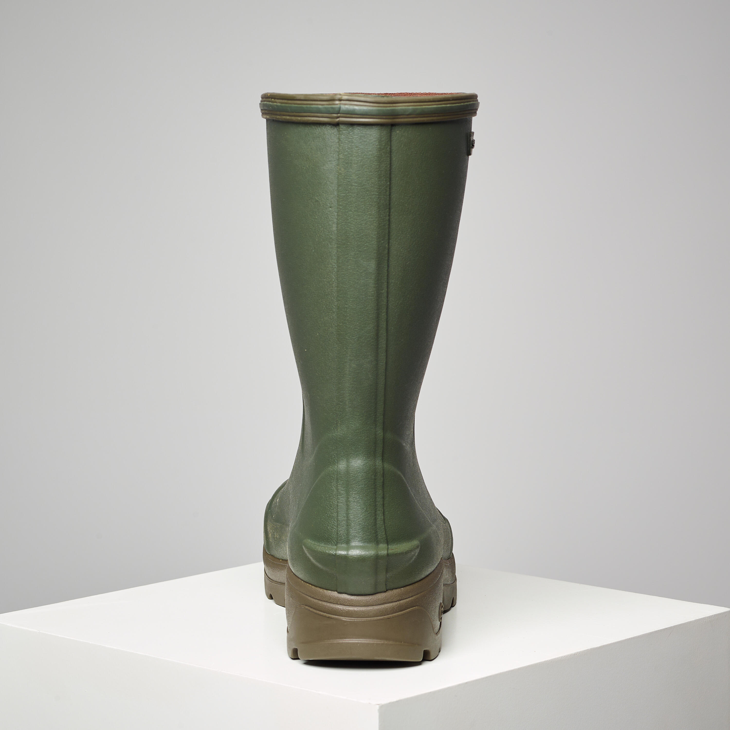 Warm neoprene rubber boots 300 3/5