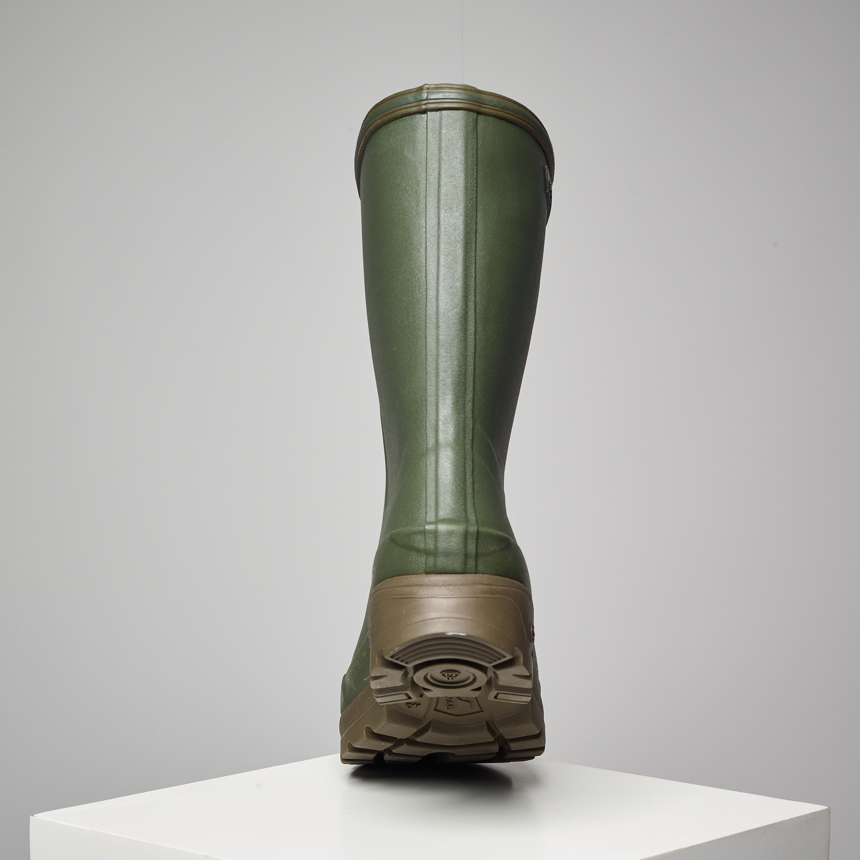 Warm neoprene rubber boots 300 4/5