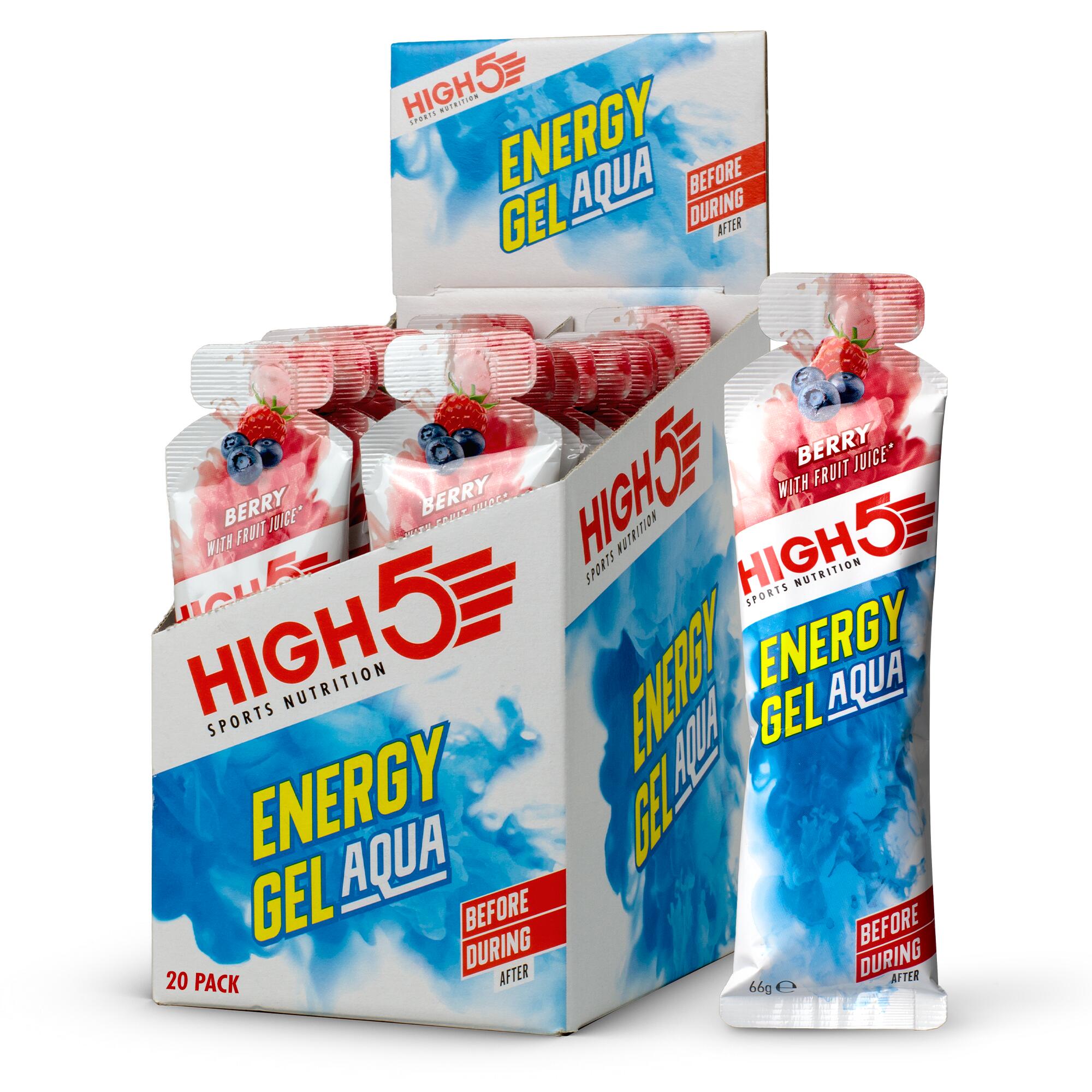 HIGH5 Energy Gel Acqua Berry - 66g single Gel