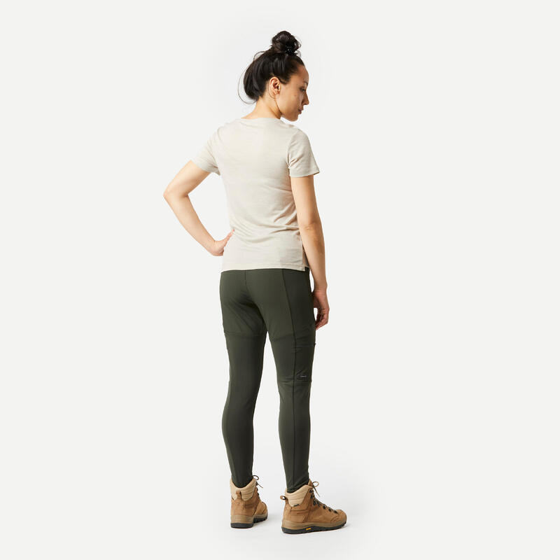 Leggings Damen robust Backpacking - Travel 500 