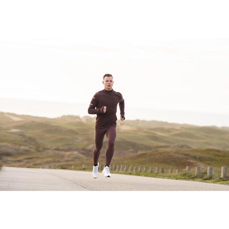 Férfi futónadrág, meleg - Run 500 warm