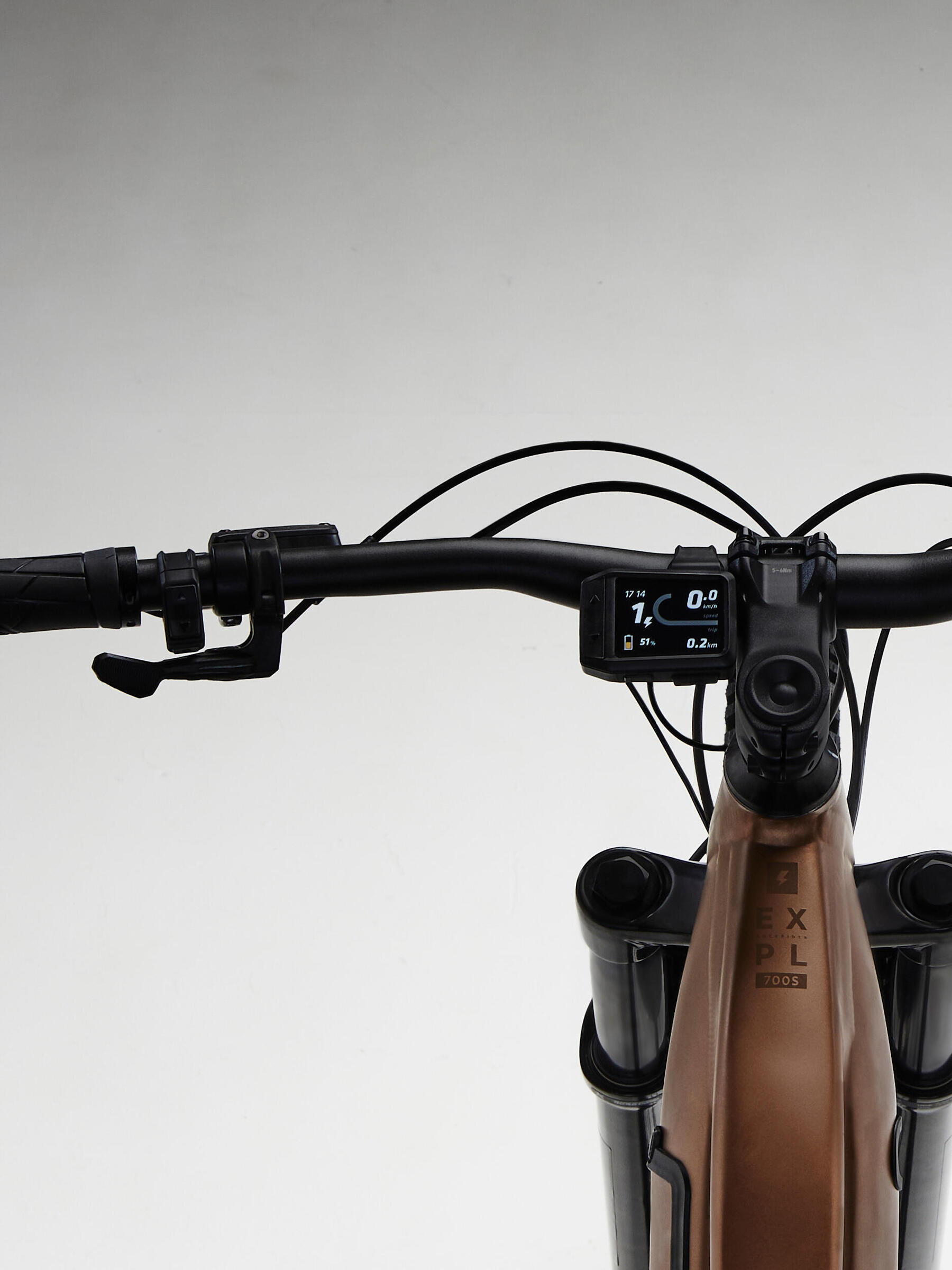 E-MTB ROCKRIDER E-ST 900 Orange
