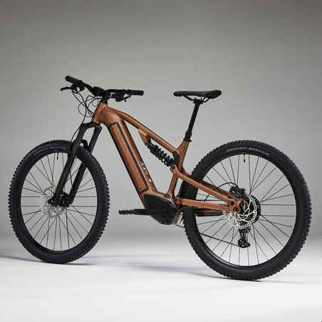 29" 630 Wh Electric Touring Mountain Bike E-EXPL 700 S - Bronze