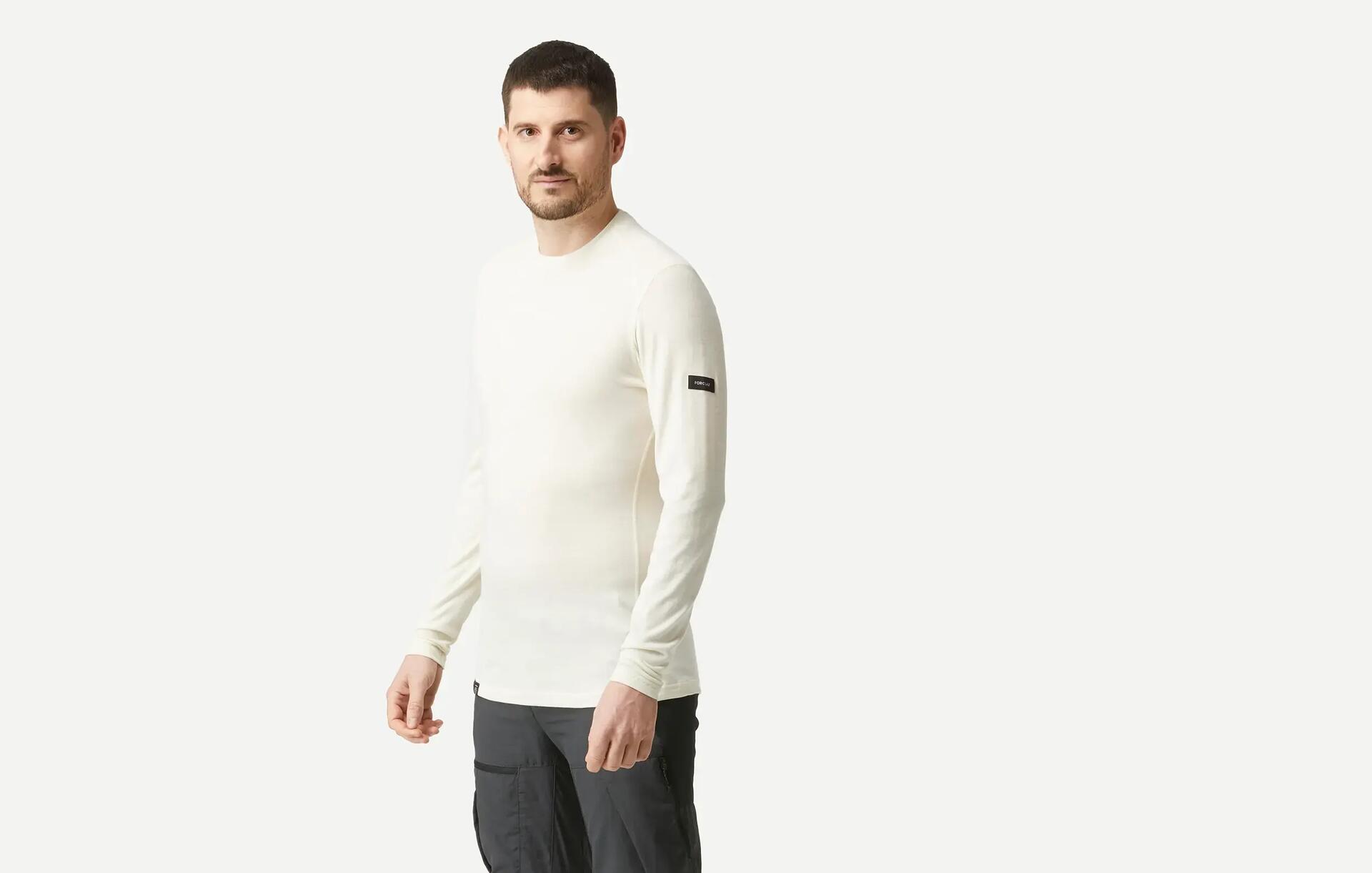 T-shirt de Homem em lã Merino