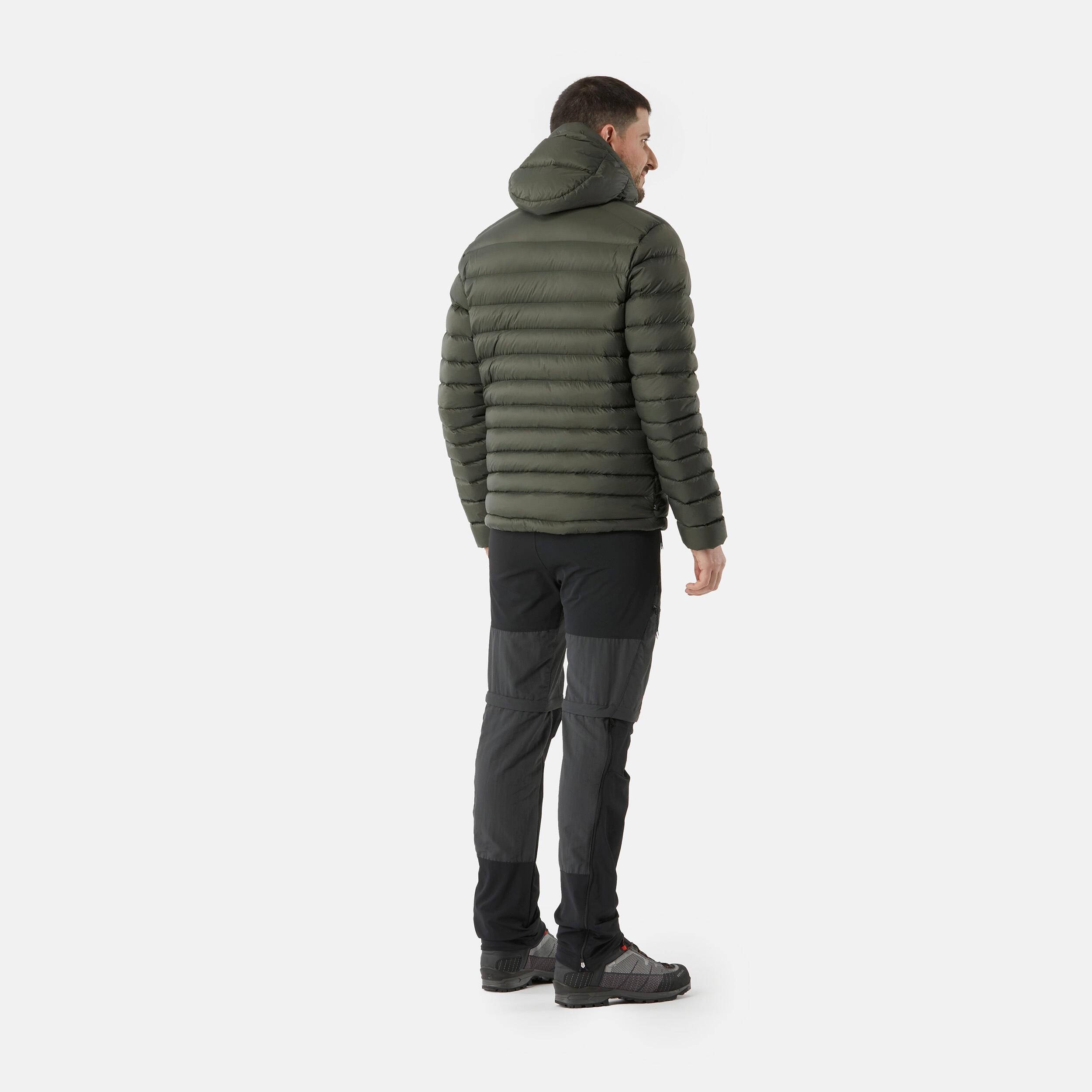 Manteau d'hiver en duvet avec capuchon homme, MT 500 - FORCLAZ