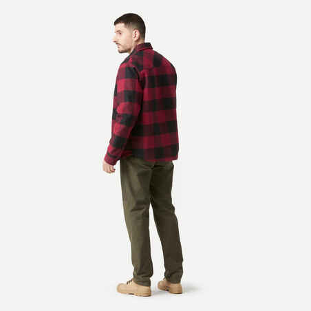 TRAVEL 900 overshirt red