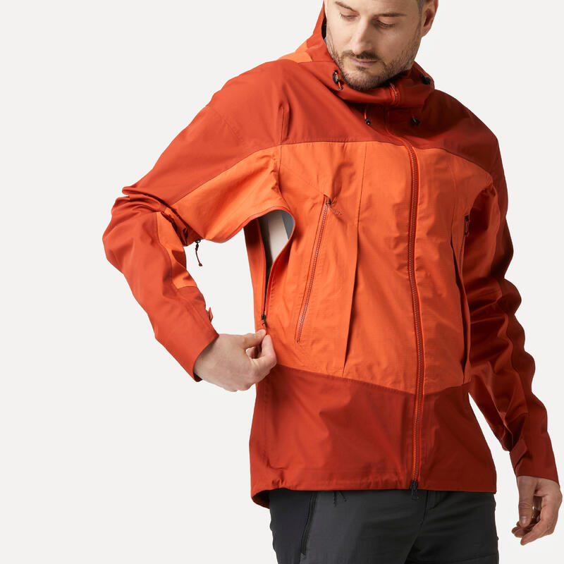 Men’s Waterproof Jacket – 25,000 mm – taped seams - MT500 FORCLAZ ...