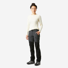 Pantalon résistant de trek montagne - MT500 - Femme - Noir