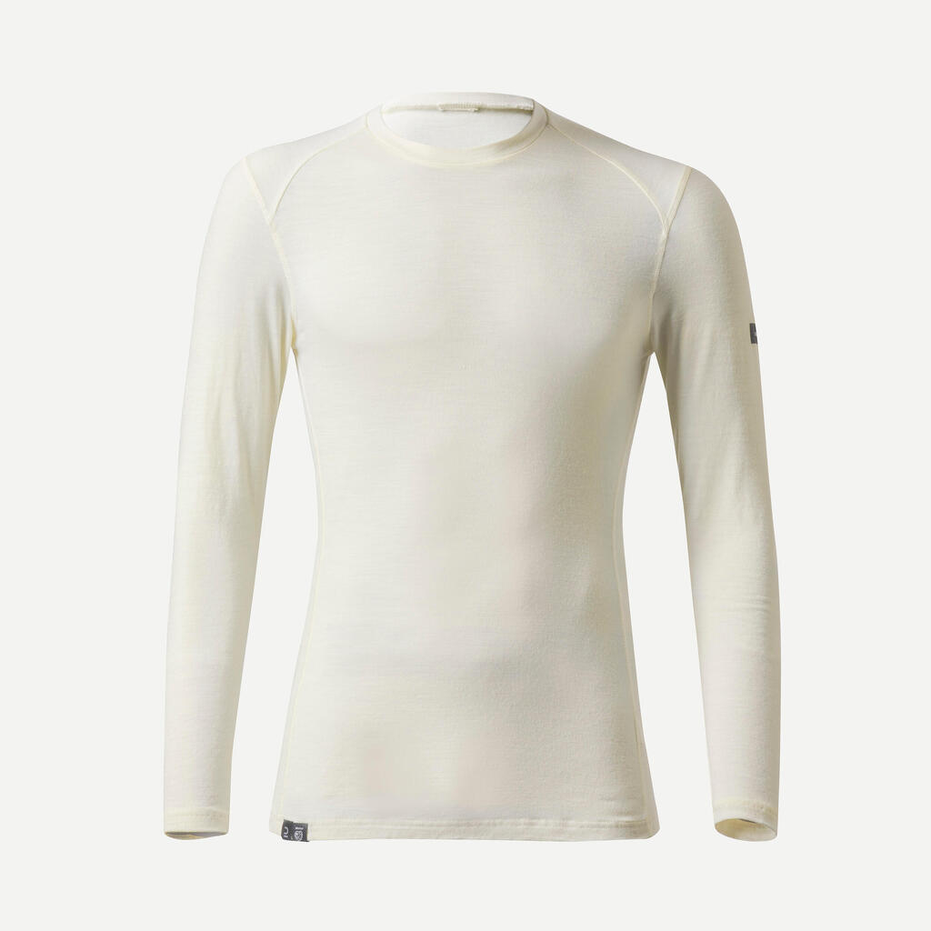 Vīriešu 100% merino vilnas krekls ar garām piedurknēm “MT500”