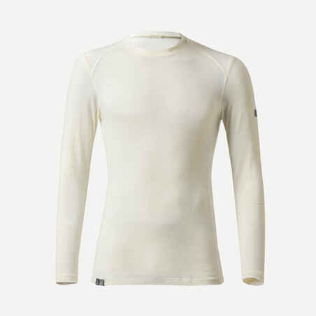 Men's Long-sleeve 100% Merino Wool T-shirt - MT500