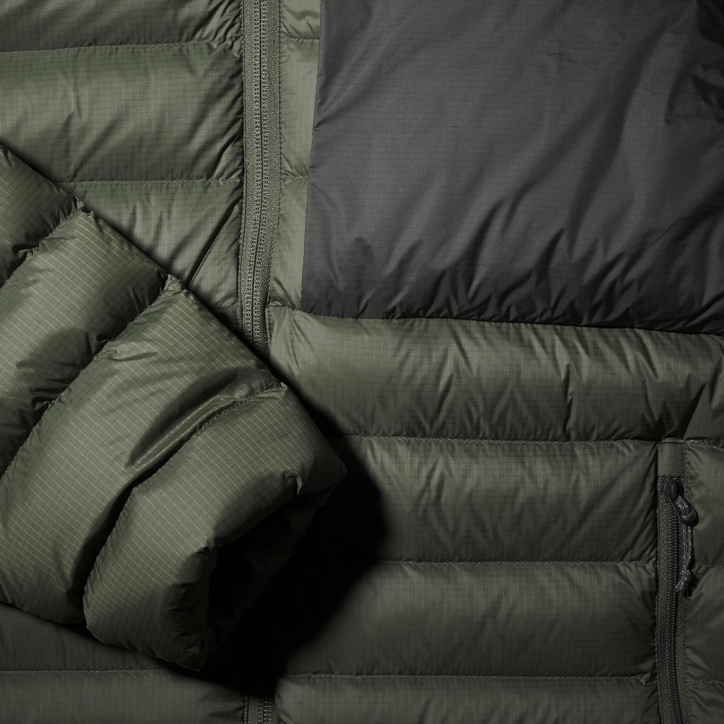Manteau d'hiver en duvet avec capuchon homme, MT 500 - FORCLAZ