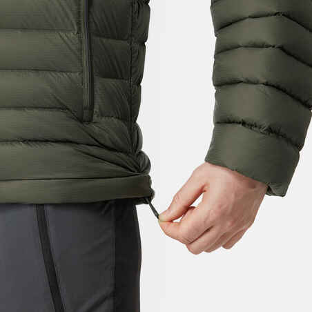 Ανδρικό μπουφάν με επένδυση και κουκούλα για ορεινή πεζοπορία - MT500 -10°C