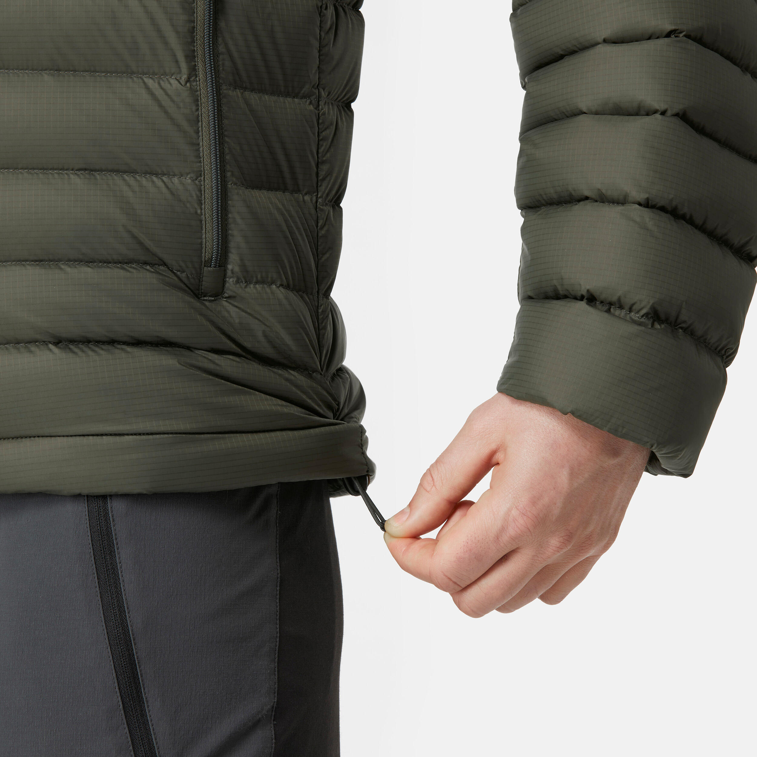 Manteau d'hiver en duvet avec capuchon homme, MT 500 - FORCLAZ