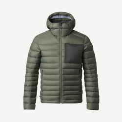 Men’s mountain and trekking padded and hooded jacket - MT500 -10°C