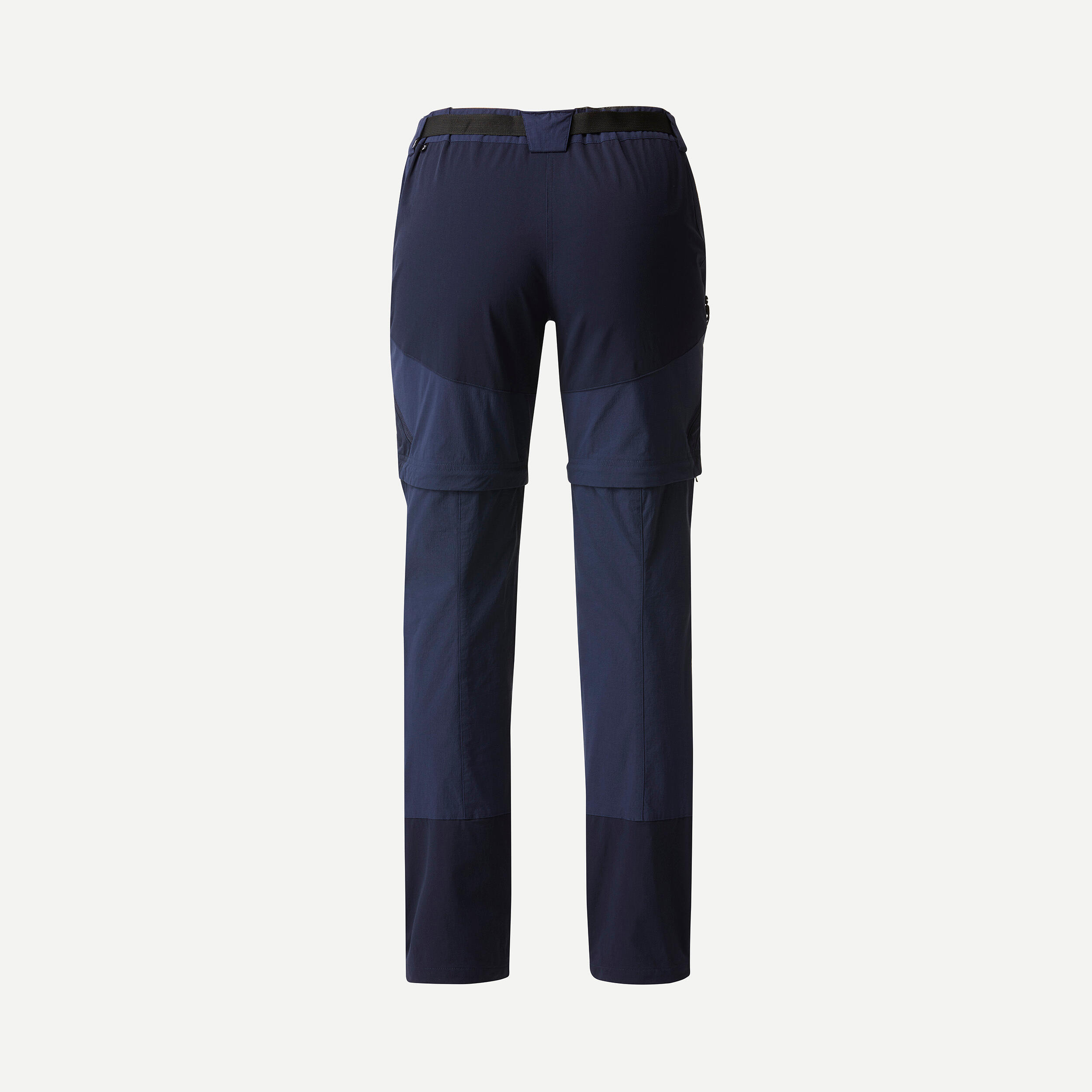 Women's 2-in-1 Hiking Pants - MT 500 - Navy blue, Asphalt blue - Forclaz -  Decathlon