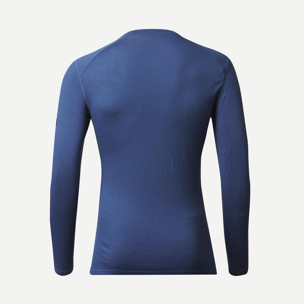 Men's Long-sleeve 100% Merino Wool T-shirt - MT500