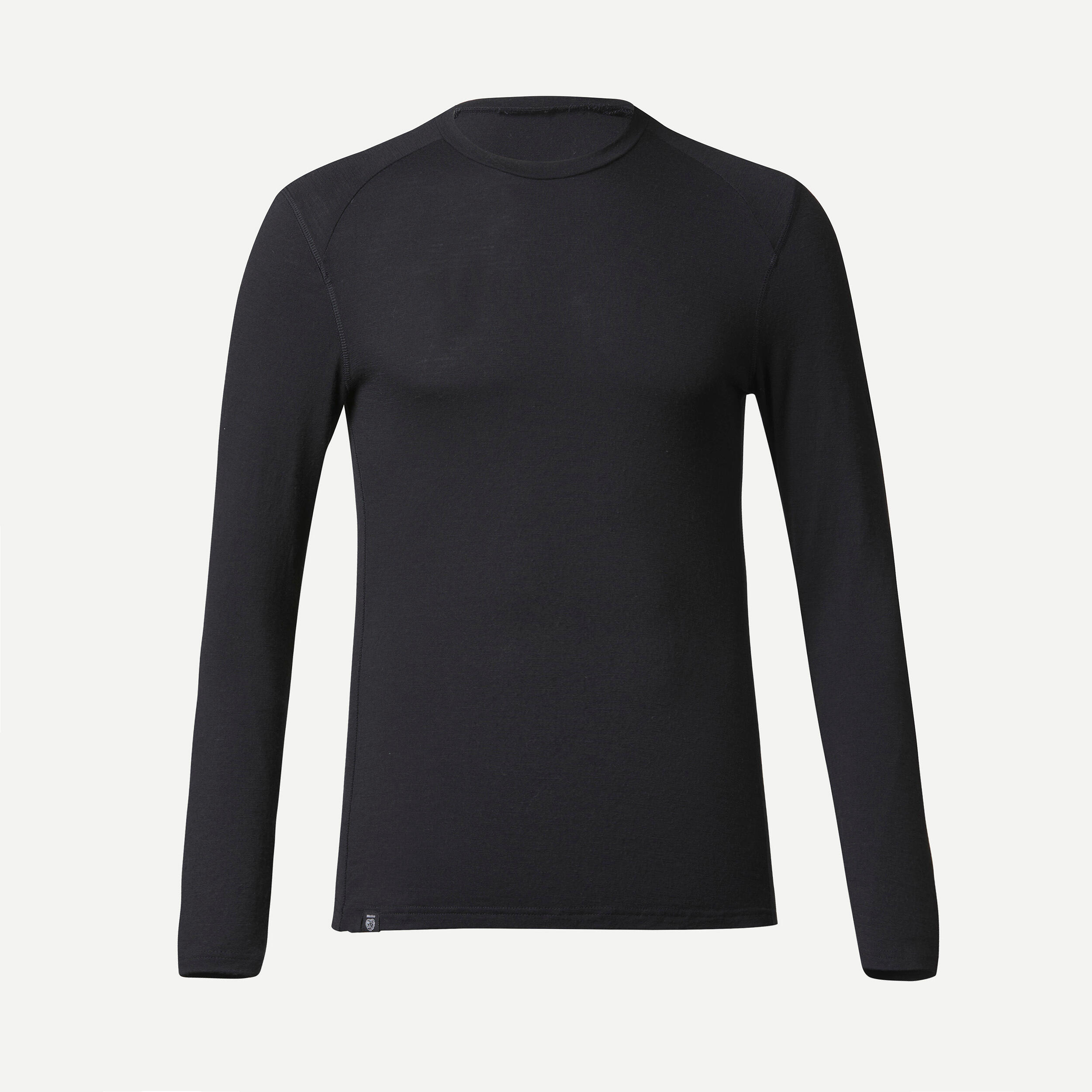 Le Pull Noir Homme en laine mérinos - Les Tricots Marcel