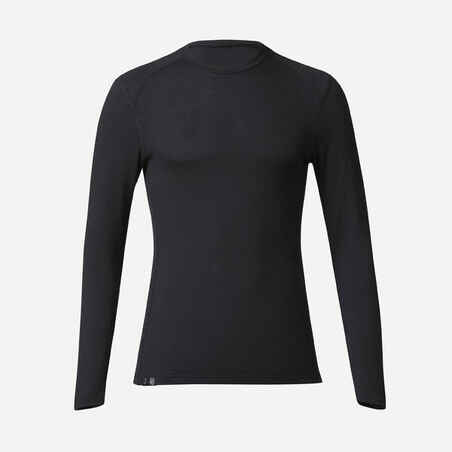 Men's Long-sleeve 100% Merino Wool T-shirt - MT500