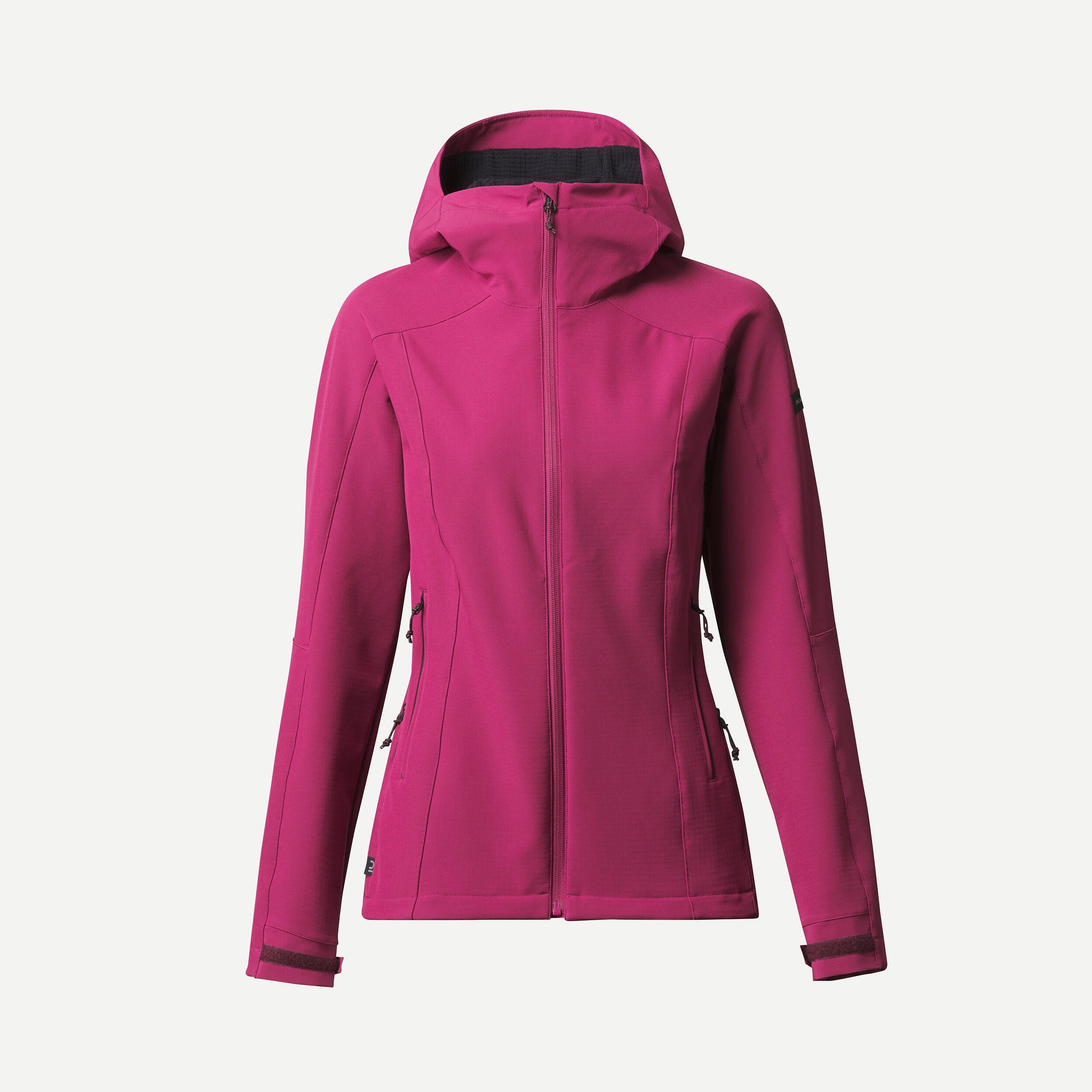 Softshell de montaña y trekking perlante cortavientos Mujer Forclaz MT500 6/6