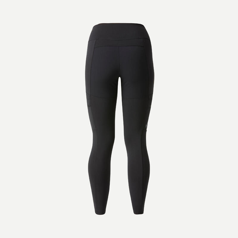 Stevige legging voor trekking en backpacken dames Travel 500