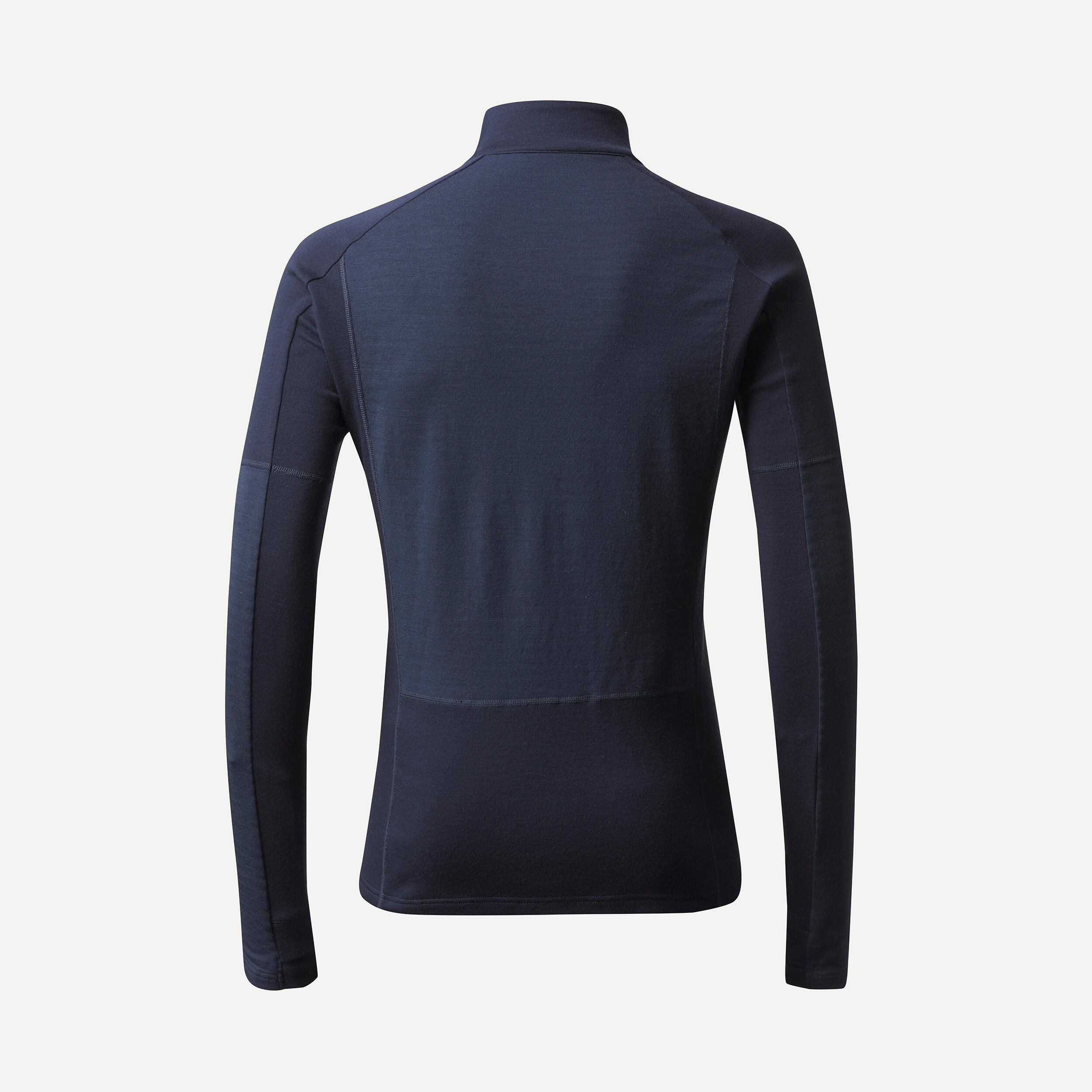 Men's Merino Wool Base Layer Top - BL 900 Blue - Asphalt blue - Wedze -  Decathlon