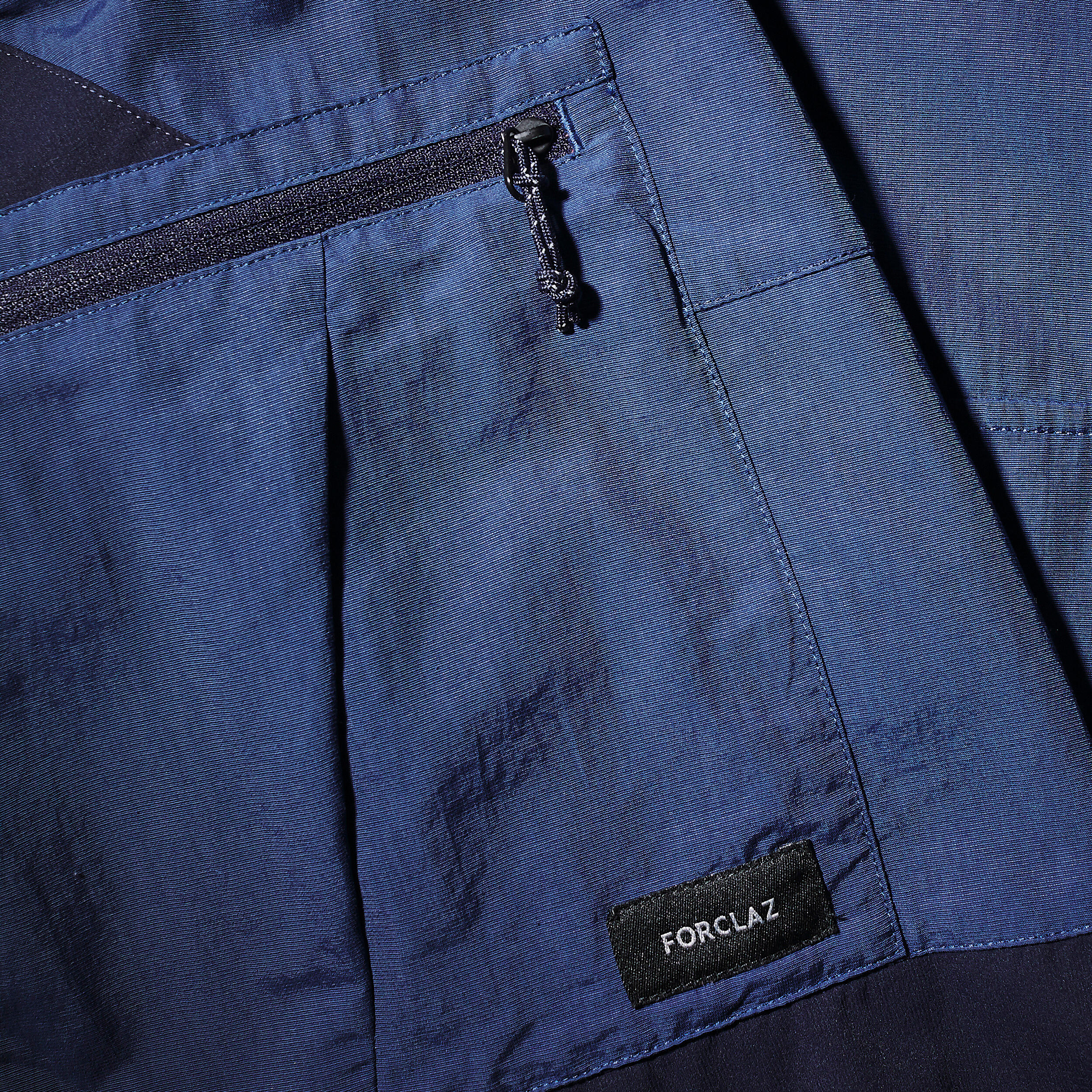 Men’s Mountain Hiking Pants - MT 500 Blue - FORCLAZ