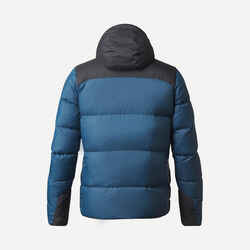 Men’s mountain and trekking padded and hooded jacket - MT900 -18°C