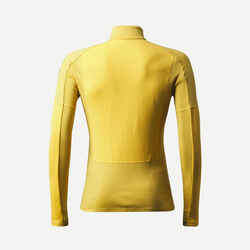 Ανδρικό Μακρυμάνικο T-Shirt για Ορεινή Πεζοπορία από μαλλί Merino με γιακά με φερμουάρ - MT900