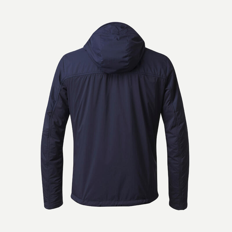 Softshell lana trekking uomo MT900 azzurro